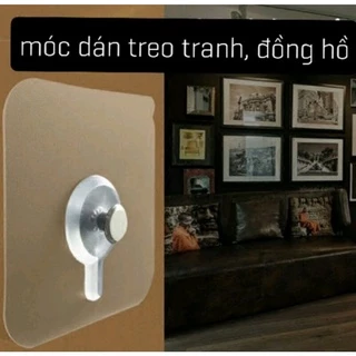 Móc dán tường treo tranh, đồng hồ , khung ảnh , chìa khóa . . . .