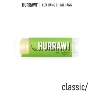 Son dưỡng môi Hurraw! Balm - hương bạc hà 4.8g/.17oz