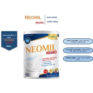 Sữa bột NEOMIL NEURO ( DINH DƯỠNG GIÚP BỔ NÃO, TĂNG TƯ DUY, HỖ TRỢ TRÍ NHỚ)