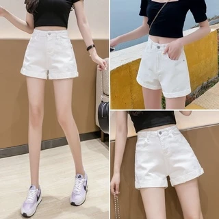 Quần đùi nữ, quần short nữ kaki basic hàn quốc màu đen size S M L SKUQ-09B