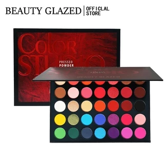 Bảng phấn mắt mờ không thấm nước BEAUTY GLAZED 35