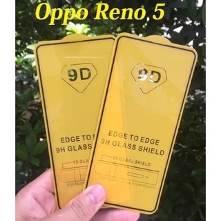 kính cường lực 9D Full màn cho Oppo reno 5 siêu bảo vệ màn hình