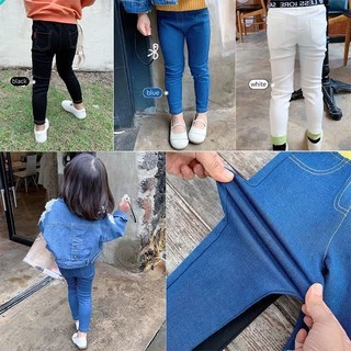 [HÀNG ĐẸP FREE SHIP] Quần Legging giả jean ôm tôn dáng chất co giãn không bai xù hàng Quảng Châu loại 1  bao đổi trả