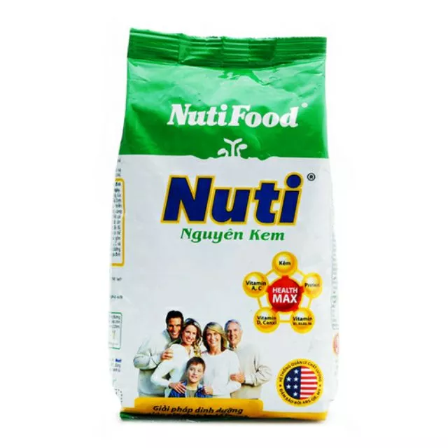 COMBO 2 bịch Sữa Nuti Nguyên Kem 400g