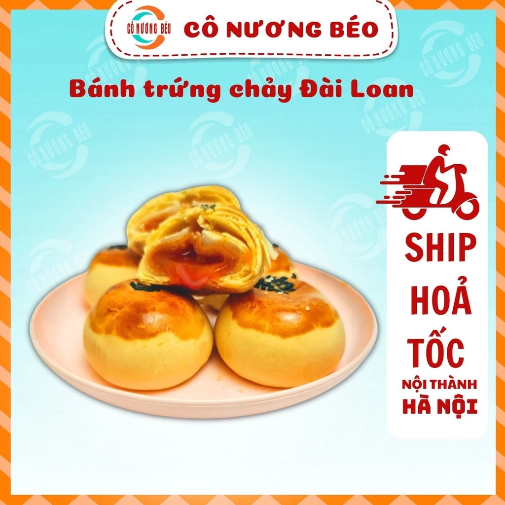 Bánh Trứng Chảy Ngàn Lớp nhân trứng muối tan chảy ❤️ Ăn vặt cô nương béo