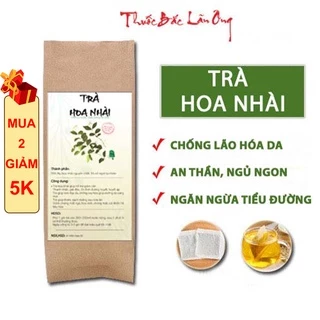 Trà hoa nhài thanh nhiệt cơ thể, ổn định huyết áp, hỗ trợ an thần, giảm stress - Thuốc Bắc Lãn Ông