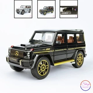 Xe đồ chơi mô hình sắt Mercedes-AMG G63 G-Klessa TẶNG KÈM BIỂN SỐ tỉ lệ 1:24