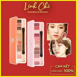 Bảng Phấn Mắt Lameila 12 Màu Play Color Eyes Kèm Cọ Trang Điểm