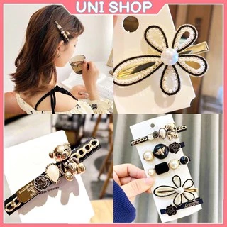 Set 5 kẹp tóc phong cách Hàn Quốc sang trọng - Uni Shop