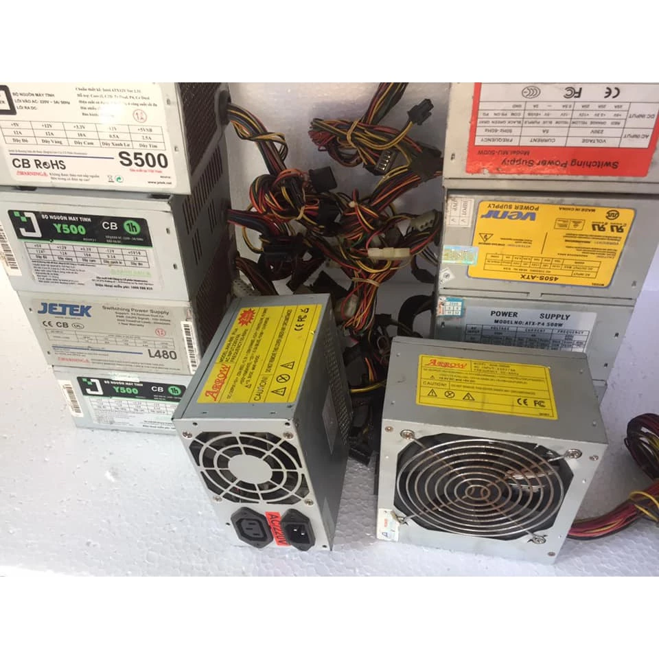 Bộ Nguồn Máy tính Công suất thật Fan 8Cm