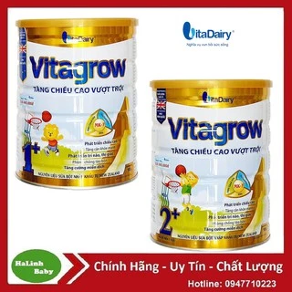 Sữa Bột Vitagrow 1+, 2+ 900g [Date 2026]