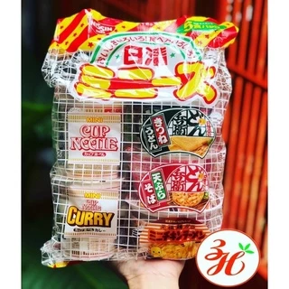 [Hàng nội địa Nhật] Combo 5 chén Mì Nissin gồm 4 vị