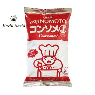 Bột nêm chiết xuất thịt & rau Ajinomoto Consomme 500g (Nấu nước dùng) - Hachi Hachi Japan Shop