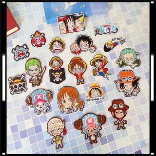 ♥ Miếng Dán Ủi Hình Nhân Vật Trong One Piece ♥ 1 Sticker Ủi Thêu Hình Anime