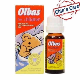 Tinh dầu Olbas cho trẻ từ 3 tháng lọ 12ml của Anh