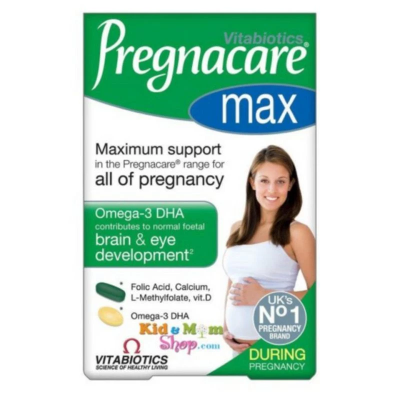 [2025]Vitamin bổ sung cho phụ nữ mang thai PREGNACARE MAX