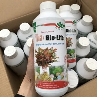 Dung dịch dinh dưỡng trồng rau, cây thủy canh Bio-life 1L -  Thích hợp các loại rau ăn lá, rau muống, rau cải, cà chua