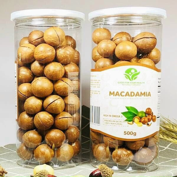 Hạt Macca nứt vỏ Úc Hộp 500g