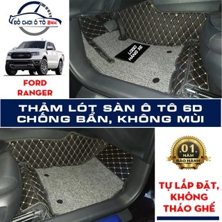 Thảm lót sàn ô tô 5D 6D Ford Ranger 2023 ,2015-2022 bảo vệ sàn xe, không mùi, không thấm nước