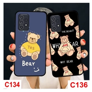Ốp lưng Samsung A13 -  A23 - A33 - A32 - A52/A52s - A72 - A53 -  A73 in hình gấu bear dễ thương, cute .ốp rẻ bền đẹp.