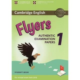 Sách - Cambridge English - Flyers 1 (For revised exam from 2018)