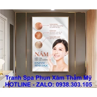 KHUNG TRANH SPA THẨM MỸ - CHĂM SÓC DA SANG TRỌNG HIỆN ĐẠI