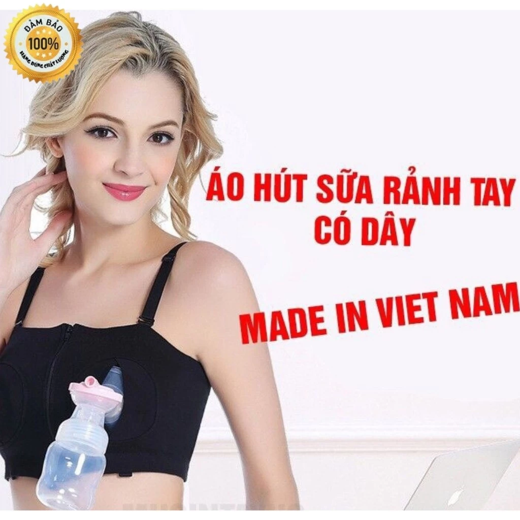 Áo hút sữa rảnh tay loại có dây Cho Mẹ