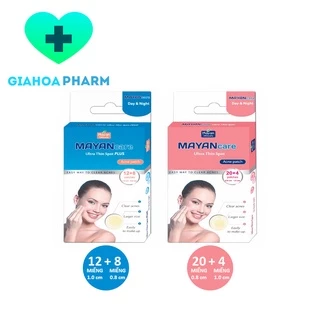 Miếng dán mụn Mayan Care (Hàn Quốc) hút mụn, bụi bẩn, giảm mụn sưng, ngừa sẹo, thâm mụn - Hộp 20 miếng / 24 miếng