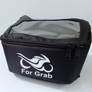 Túi treo đầu cho xe máy chống nước For-Grab, Túi bố chuyên dụng cho anh em tài xế xe công nghệ BH 1 đổi 1