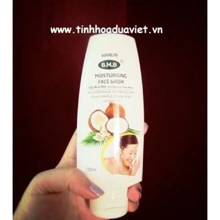 (2025) Sữa rửa mặt từ Dừa BMB chai 150ml cho da nhạy cảm và da khô