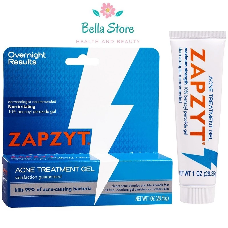 Gel giảm mụn Zapzyt Acne Treatment Gel Clears Acne