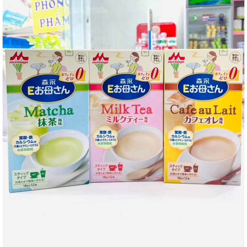 (Date 2025) Sữa Bầu Morinaga của Nhật Bản đủ các Vị