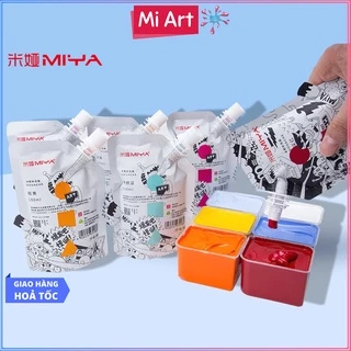 [Hỏa Tốc HCM] Màu Gouache HIMI MIYA - Dạng Túi 100ml Refill