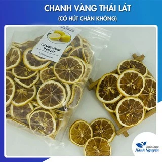 Sỉ 1kg Chanh Vàng Sấy Khô (Có hút chân không) - Trà Chanh Vàng Giảm Cân, Thanh Lọc Cơ Thể