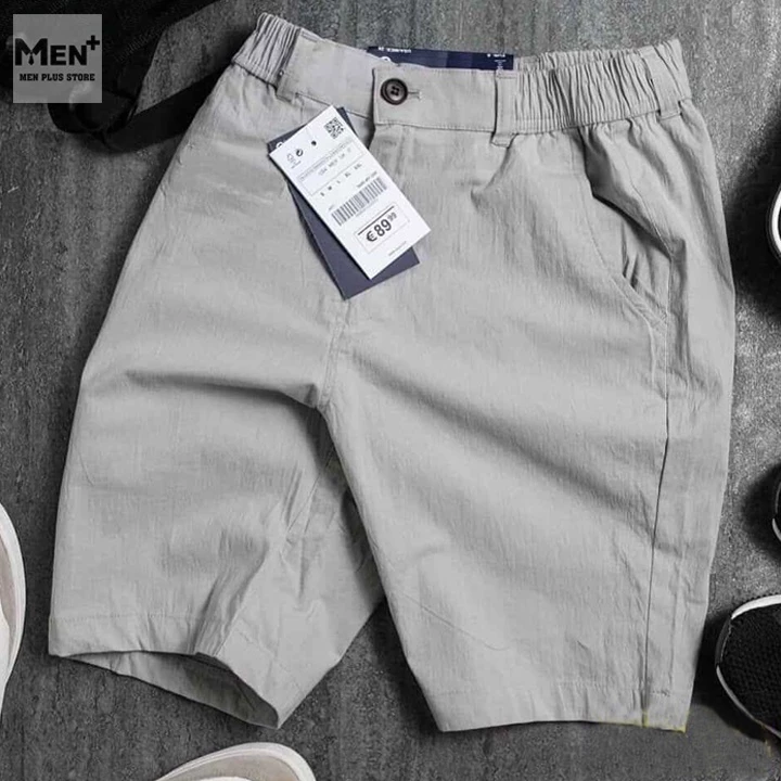 Quần short nam vải đũi linen cao cấp mặc siêu nhẹ siêu mát - Quần đũi ngố nam cao cấp - Quần đùi nam