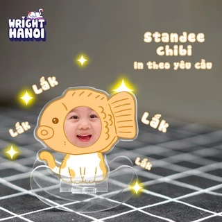 Mô hình standee lắc lư chibi đáng yêu in theo yêu cầu