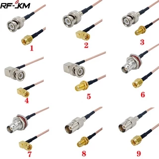 Cáp Nối Đầu SMA Đực Sang BNC Đầu Đực RG316 RF Đầu Đực Sang Đầu Cái Đồng Trục RF