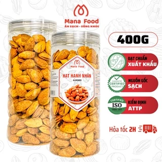 Hạnh Nhân Rang Bơ Mana Food 450G