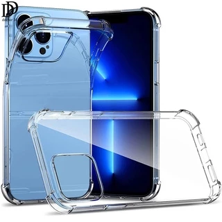 Ốp điện thoại trong suốt chống sốc thời trang cho iPhone 13 12 Mini 11 Pro X Xs Max 7 8 6 6s Plus Xr 5 5s SE 2020 SE2