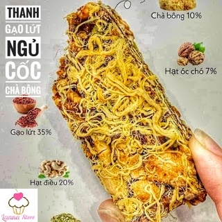 [ LOẠI 1 ] Thanh Gạo Lứt Granola Mix Rong Biển Chà Bông ngũ cốc  ăn kiêng, gym, yoga, eat clean, giảm cân tăng cơ- 250gr