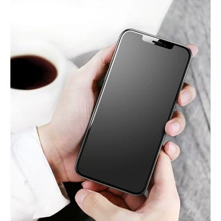 Kính Cường Lực Nhám Viền Bóng Chống Vân Tay iphone AG Đủ mã từ 6G đến 14 PROMAX