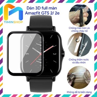 Dán cường lực Amazfit GTS/ GTS 2/ 2e/ GTS 4/ GTS 4 mini/ GTS 2 mini/ Bip U/ Bip 5/ Active - Cường lực dẻo, full màn