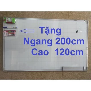 BẢNG TỪ TRẮNG DQ HÀN QUỐC KÍCH THƯỚC 120 x 200cm TẶNG KÈM NAM CHÂM + BÚT + LAU BẢNG