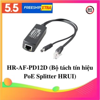 HR-AF-PD12D (Bộ tách tín hiệu PoE Splitter HRUI)