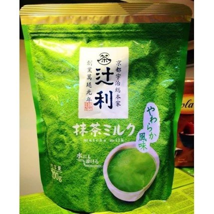 Bột trà xanh sữa Matcha Milk Tsujiri 200g - Nhật Bản