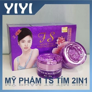 [SIÊU SALE] Kem nám TS tím 2in1, chuyên làm mờ nám dưỡng trắng da TS tím 2in1, Hàn Quốc