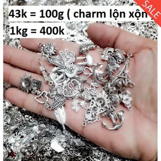 Charm lộn xộn ( bạc cổ / đồng cổ ) chất liệu hợp kim 100g / 1gói [ Giá sỉ 30k - 43k ]