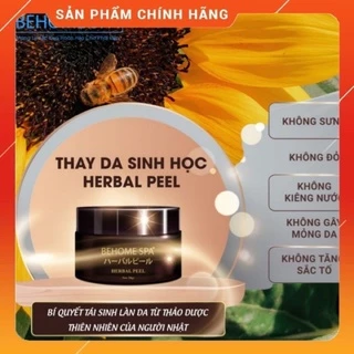 Peel da sinh học Behome Spa - Herbal Peel - tái tạo da mờ thâm nám, sạm tàn nhang, thay da sinh học