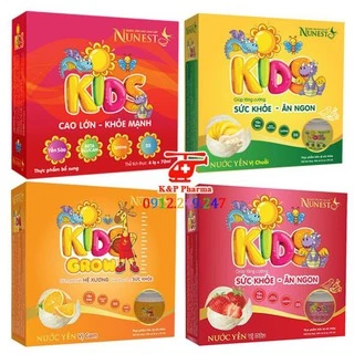 LỐC 6HŨ YẾN KIDS NUNEST 70ML {ĐỦ VỊ }