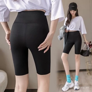 Quần legging ngắn co giãn thời trang tập yoga cho nữ 82Zj